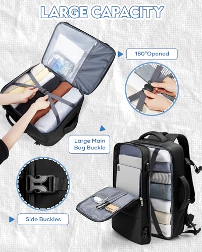 Image of suradar Travel Backpack Carry On Backpack Flight Approved