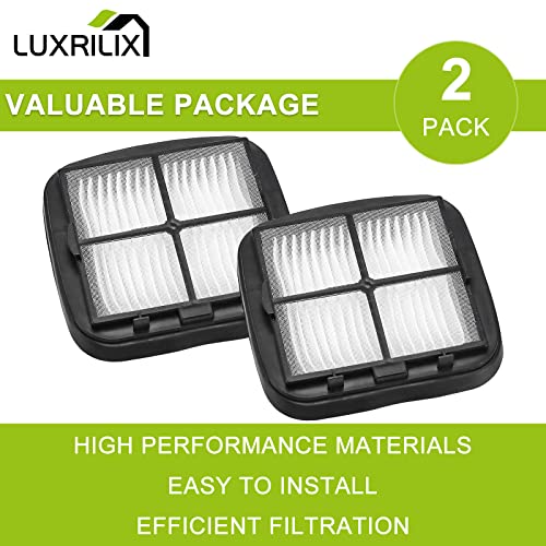 97D5 Filter Replacement for Bissell Pet Eraser Corded Hand Vac 33A1B 33A1 33A1W 27K6 Replace # 203-7416 2031432 (2 PACK) LUXRILIX