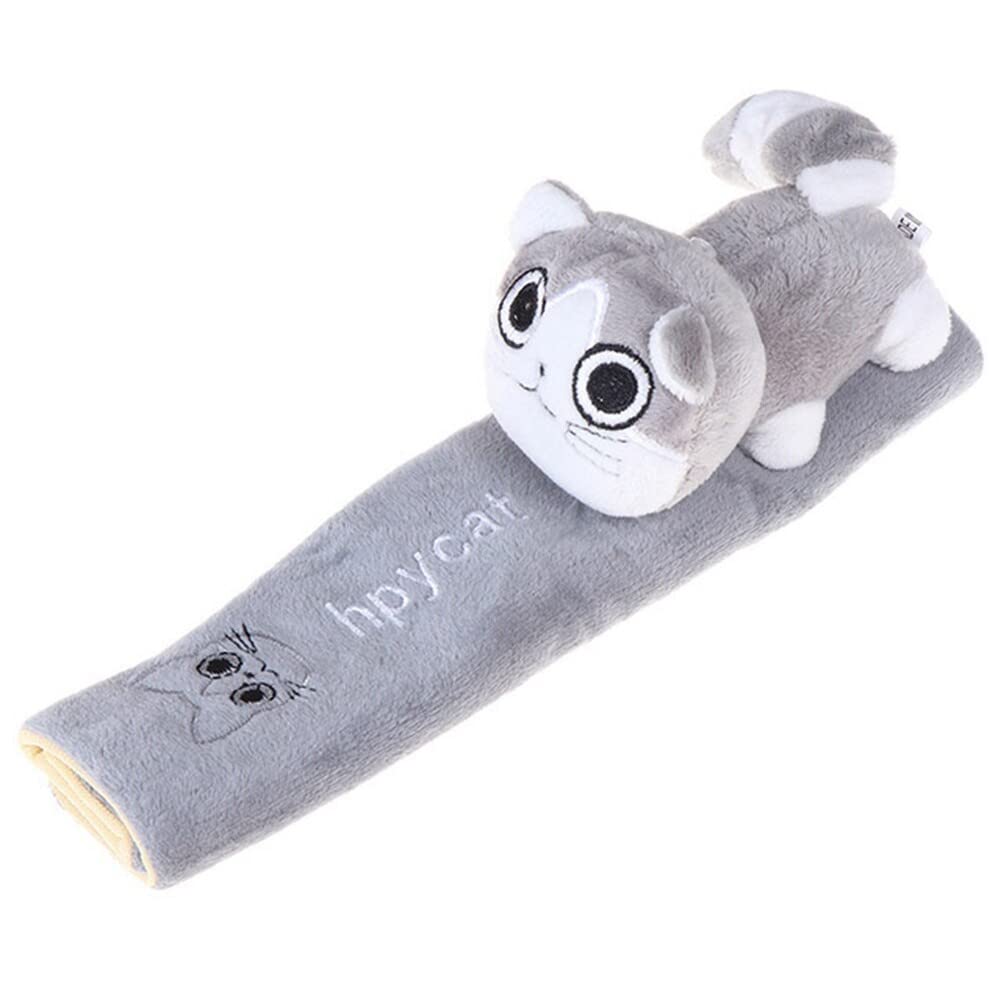 Car Seat Belt Pad Cute Animal Car Seat Belt Pillow for Kids Adults, Plush Soft Car Seat Belt Cover Universal Car Seat Belt Shoulder Pad Protector Comfort Seatbelt Cushion Shoulder Neck Padding