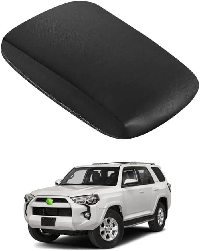 Autorder Center Console Cover for 2010-2022 2023 2024 Toyota 4Runner Accessories Armrest Cover Anti-Scratch Middle Console Pad Leather Armrest Protector 10-24 4Runner