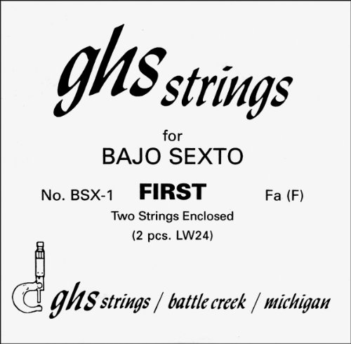 GHS Bajo Sexto First Pair Guitar Strings