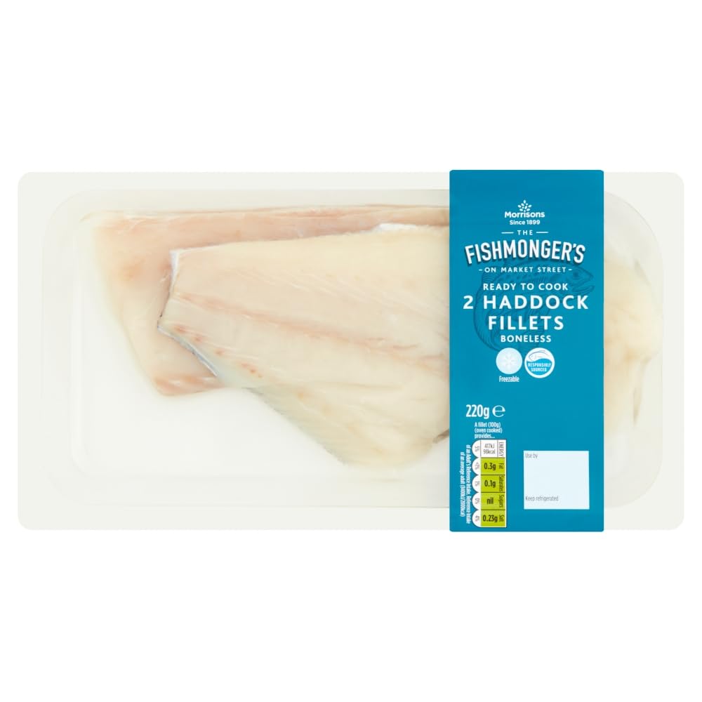 Morrisons Market St 2 Haddock Fillets, 230 g