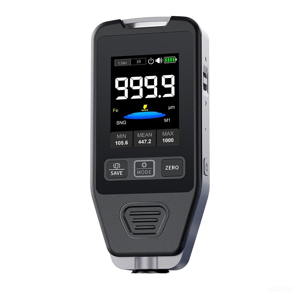 Digitales Schichtdickenmessgerät 0-1400µm LCD Display
