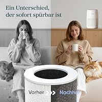 Levoit Luftreiniger Allergiker mit Aromatherapie, 7W Energiesparend, Weiß – Ansicht 6