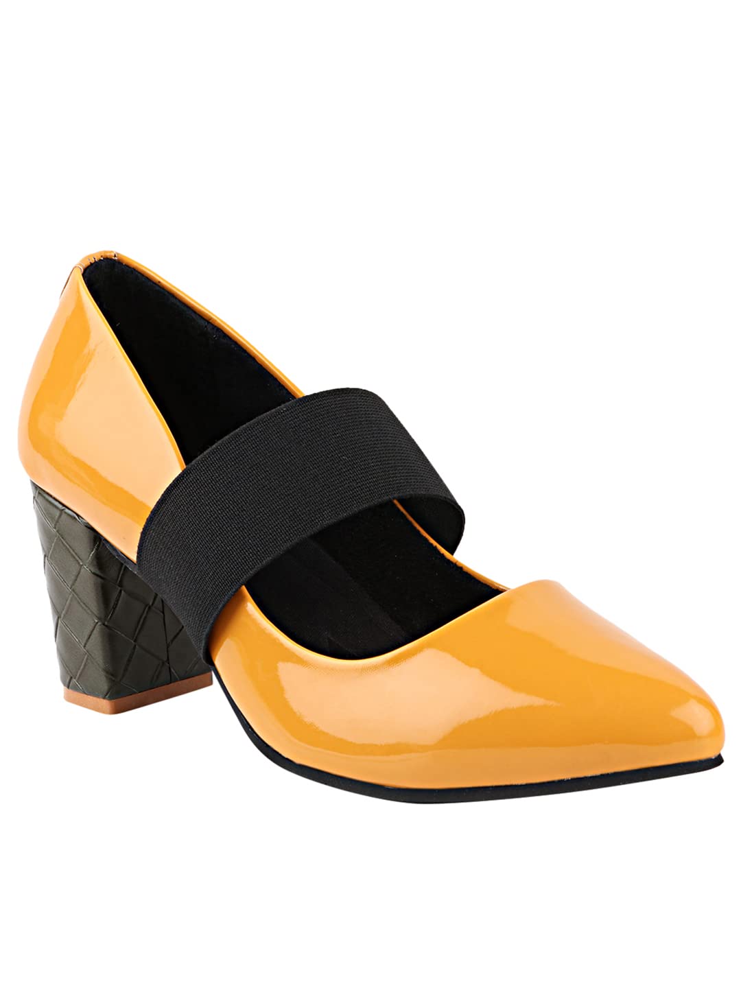 Do Bhai Women Block Heels Bellies