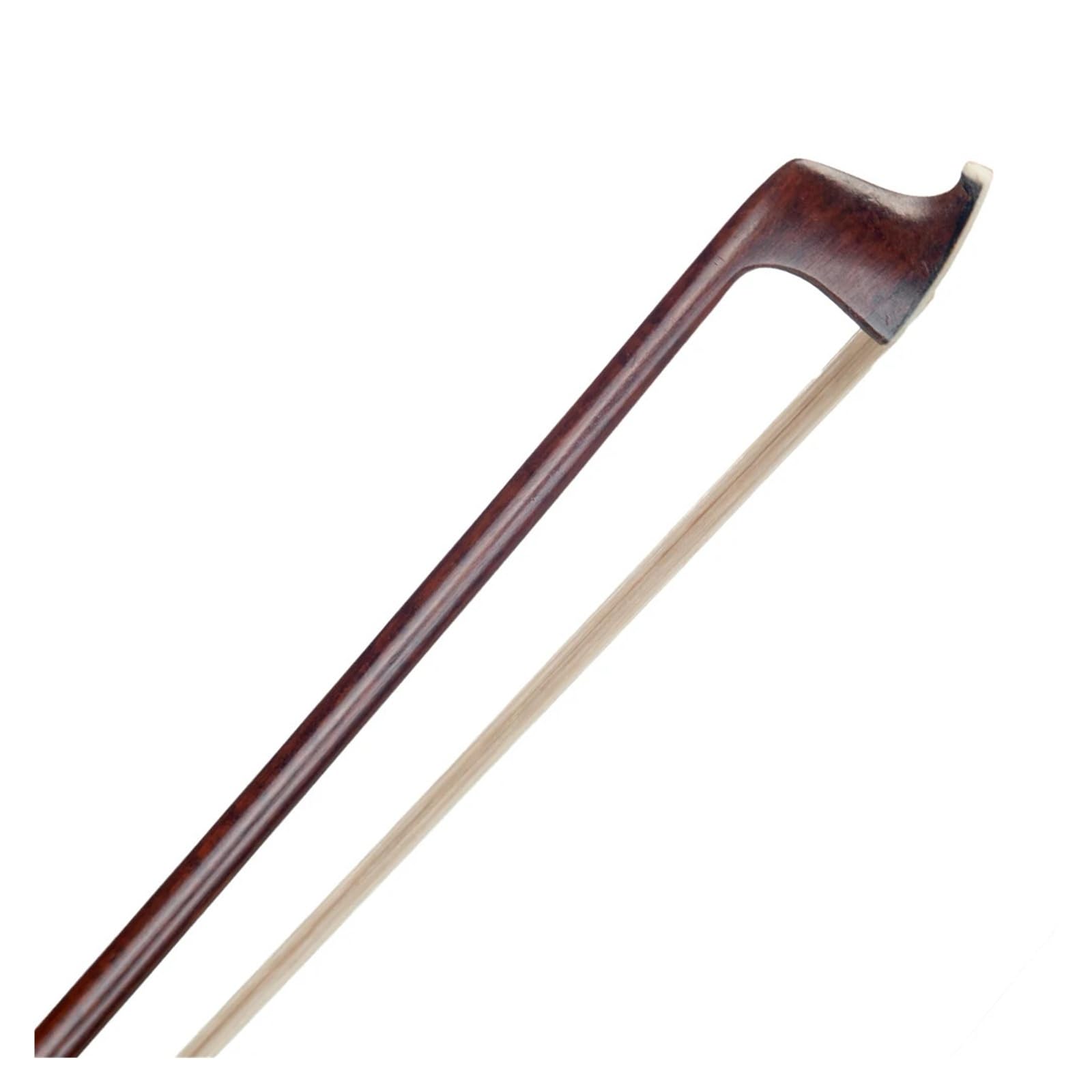 4/4 Arco for violino/violino Livello Pernambuco Rana in legno di serpente Crine di cavallo bianco