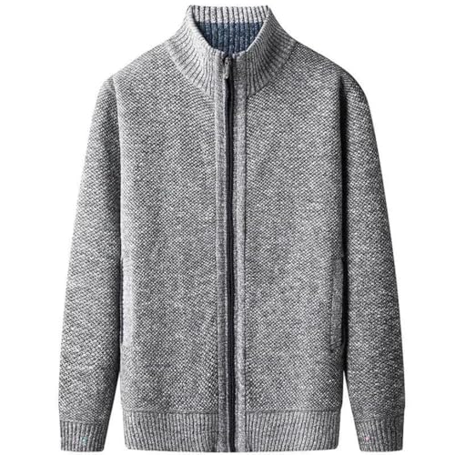 Men Cardigans Sweatercoats Thick Warm Cardigans Casual Knitted Sweater 5