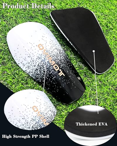 TOMIYO Soccer Shin Guards,Shin Guards Soccer Kids 10-12 and Shin Pad Sleeves with Inserted Pocket,Protective Soccer Equipment for Youth Adult,espinilleras de Futbol para Hombres for Team Sports - Image 5