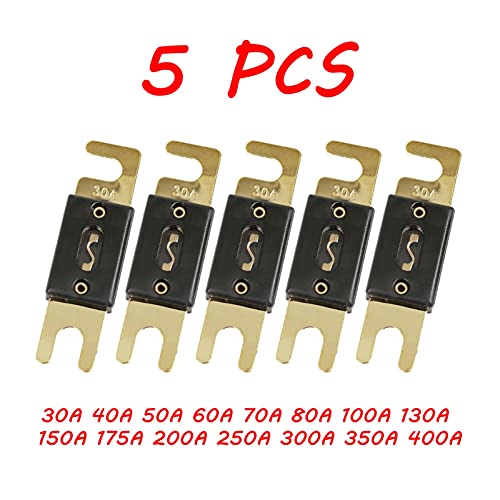 Fusible plaqué or 150A de précision avec inserts de contact premium