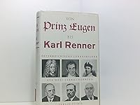 VON PRINZ EUGEN BIS KARL RENNER B0000BP0ZA Book Cover