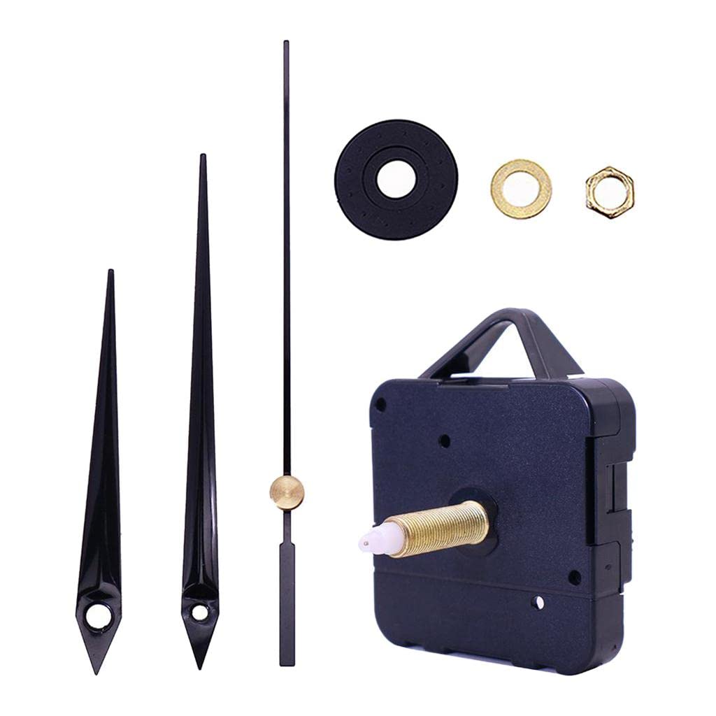 bnf® Quartz Wall Clock Movement Black Hands Mechanism Replacement Repair Kit | Home Decor | Clocks | Replacement Parts & Tools-image-31