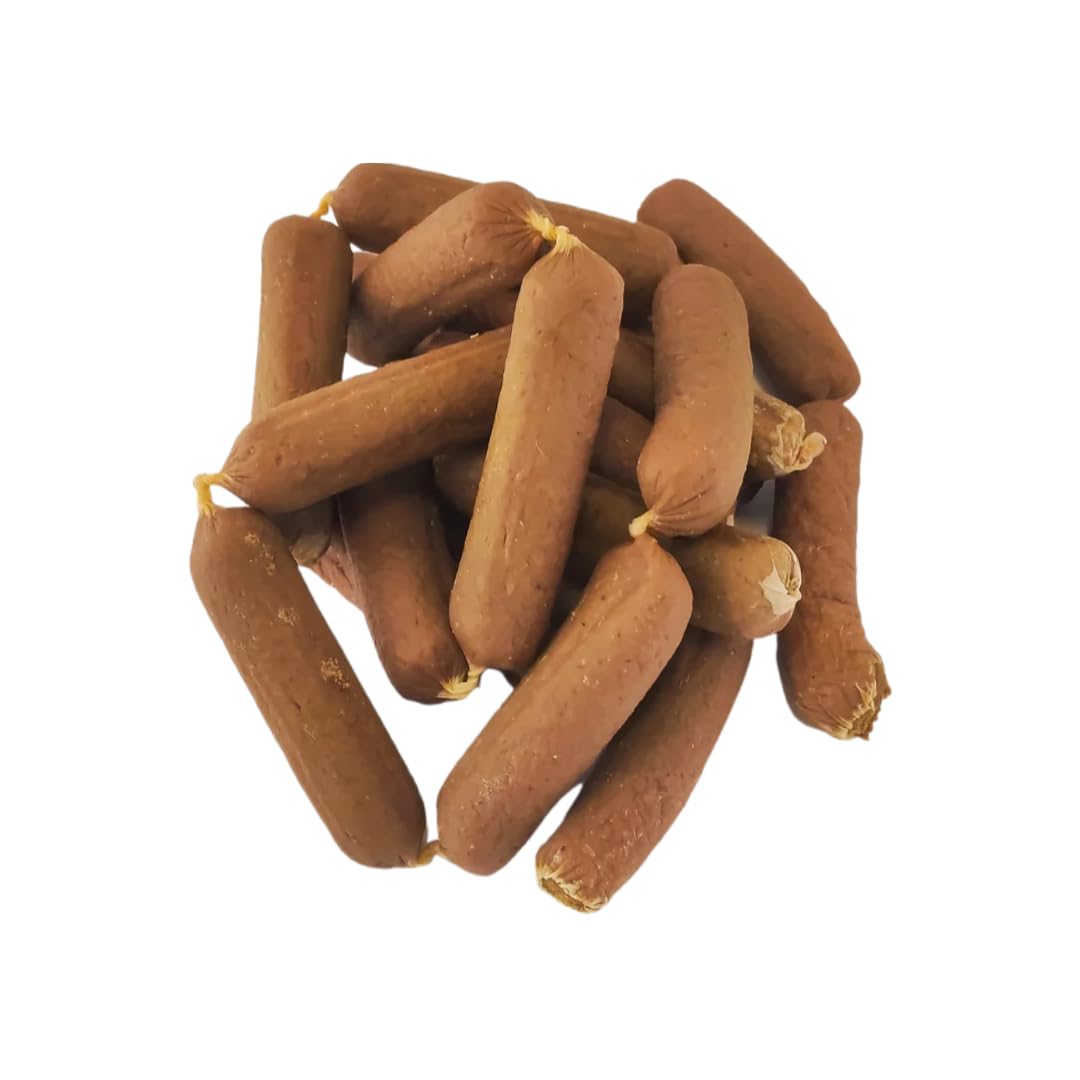 Superpet Premium Natural Dog Treats Sausage, Made with Chicken and Natural Meat, High-Protein Dog Food Sausages, Training Treats for Dogs and Puppies (3kg, Tumeric/Golden Paste)