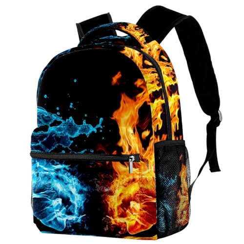 Sac à dos d'école multicolore 29.4x20x40cm pour adolescents