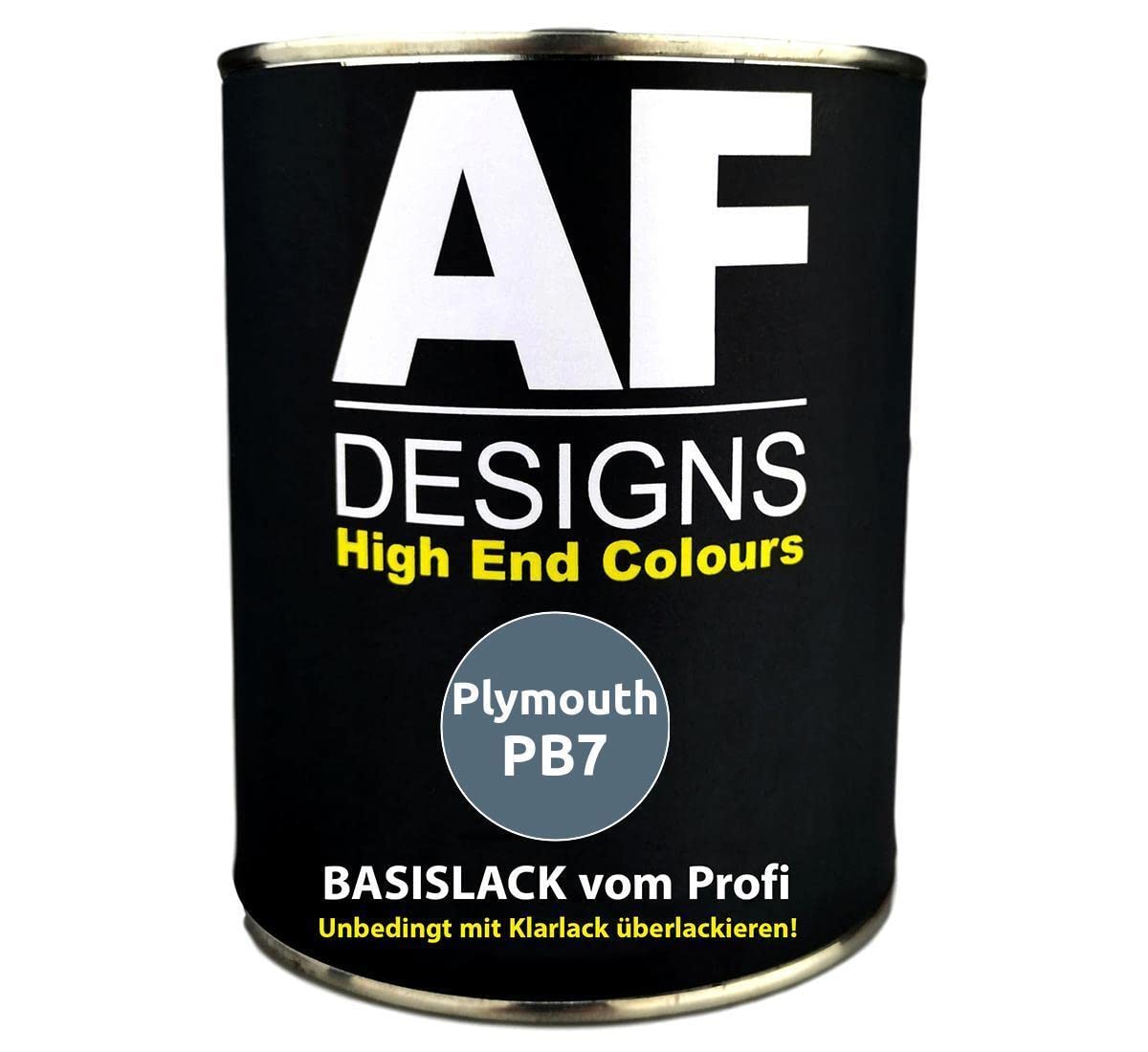 Alex Flittner Designs Peinture de voiture pour Plymouth PB7 Atlantic Blue métallisé 1 l