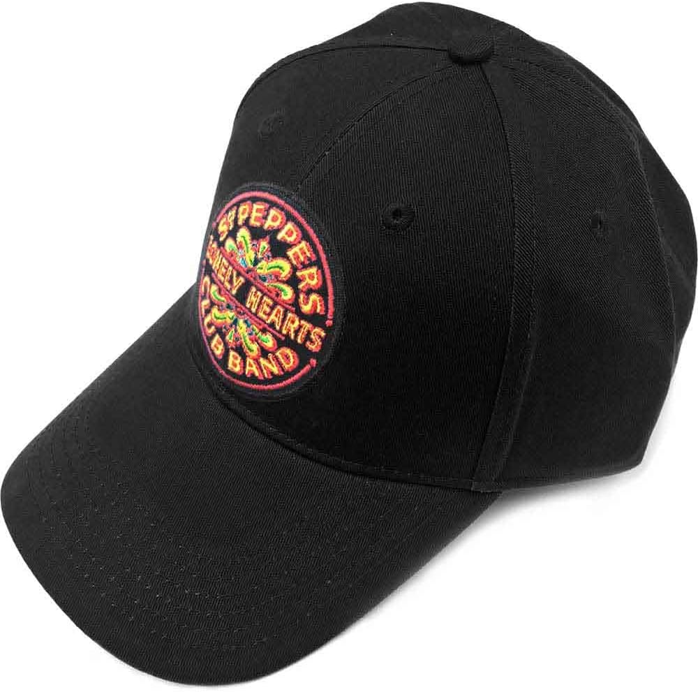 Men's Beatles SGT. Pepper Drum Baseball Cap Adjustable Black