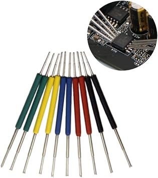 ANDK Micro IC Pins Programming Clip for ISP Program SOP/SOIC/TSSOP/TSOP/SSOP/MSOP/PLCC/QFP/TQFP/LQFP/SMD IC chip Test pin mini chip Adapter Socket