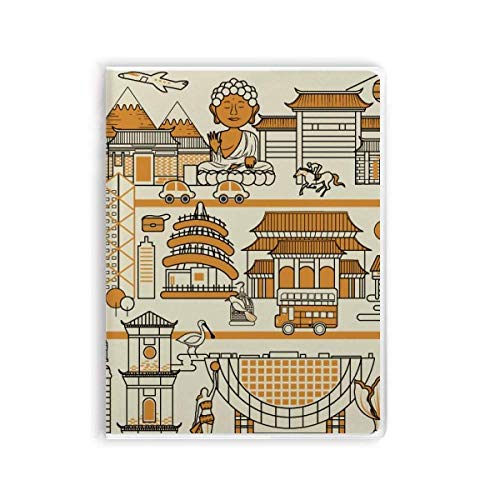 Carnet de notes Hong Kong souple pour cahier d'idées et journal intime