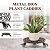 IDZO Round Metal Plant Stand Caddy with Wheels
