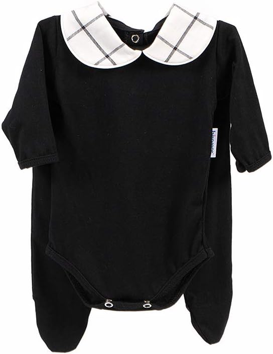 Conjunto Clássico 2 Peças para Bebê Boston Preto – Tamanho Único, Biramar Baby, Preto