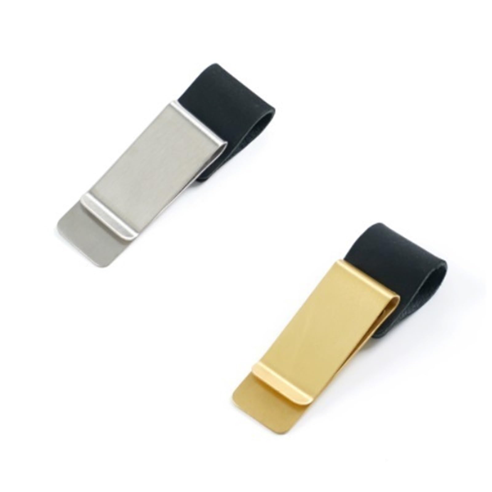 Mlyvax Leather Pen Holder Clip for Traveler Notebook Journals, Brass Bookmark Clips Book Pages Divider for School Stationery(16pcs,Brass)