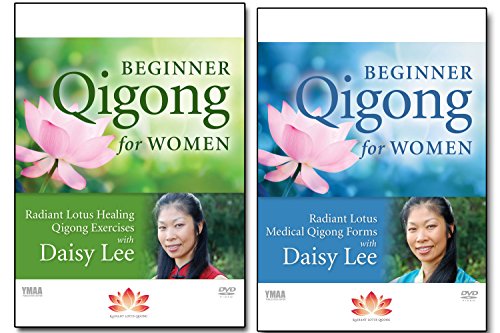 Bundle: Radiant Lotus Qigong 2-DVD Set / Beginner Qigong for Women by Daisy Lee (YMAA)