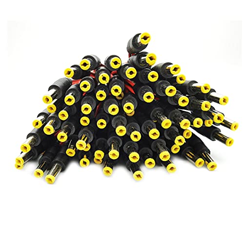 DEVMO 20PCS DC Power Jack Socket Connector 5.5 x 2.1mm miniatura 4