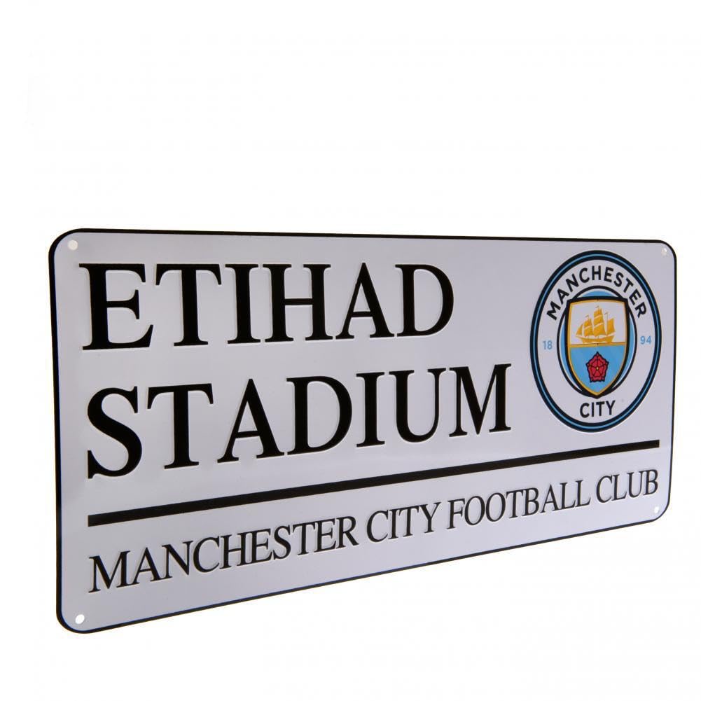 Man City FC Street Sign