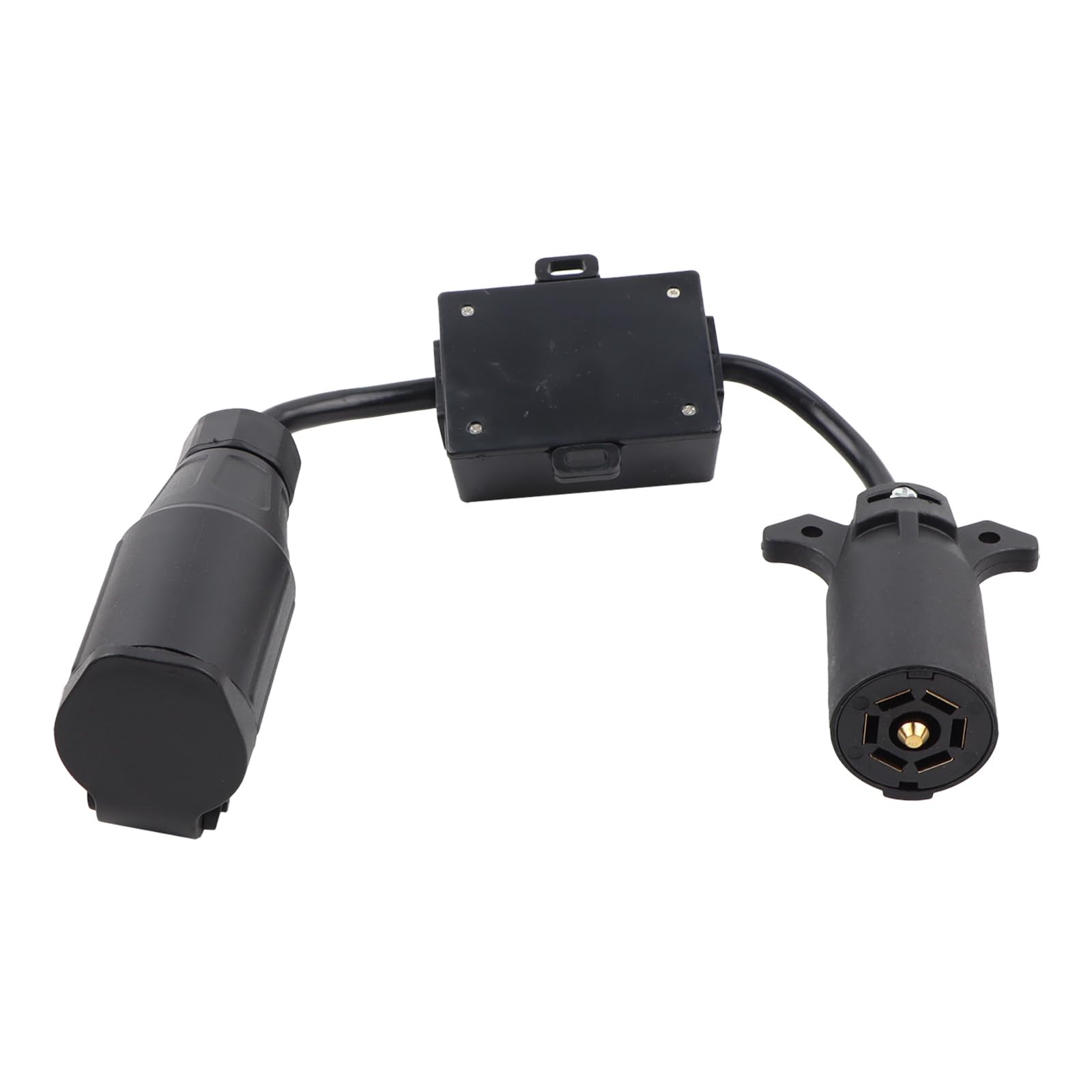 anhängeranschluss anhängerstecker kabelbaum 7-Polige Buchse (Us-Fahrzeug) Auf 13 Poligen Stecker (Eu-AnhÄNger) Adapter FÜR AnhÄNger-Beleuchtung