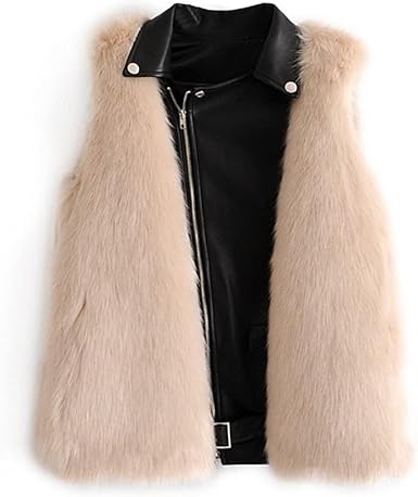 thin fur vest