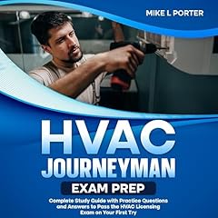 HVAC Journeyman Exam Prep Audiolibro Por Mike L Porter arte de portada