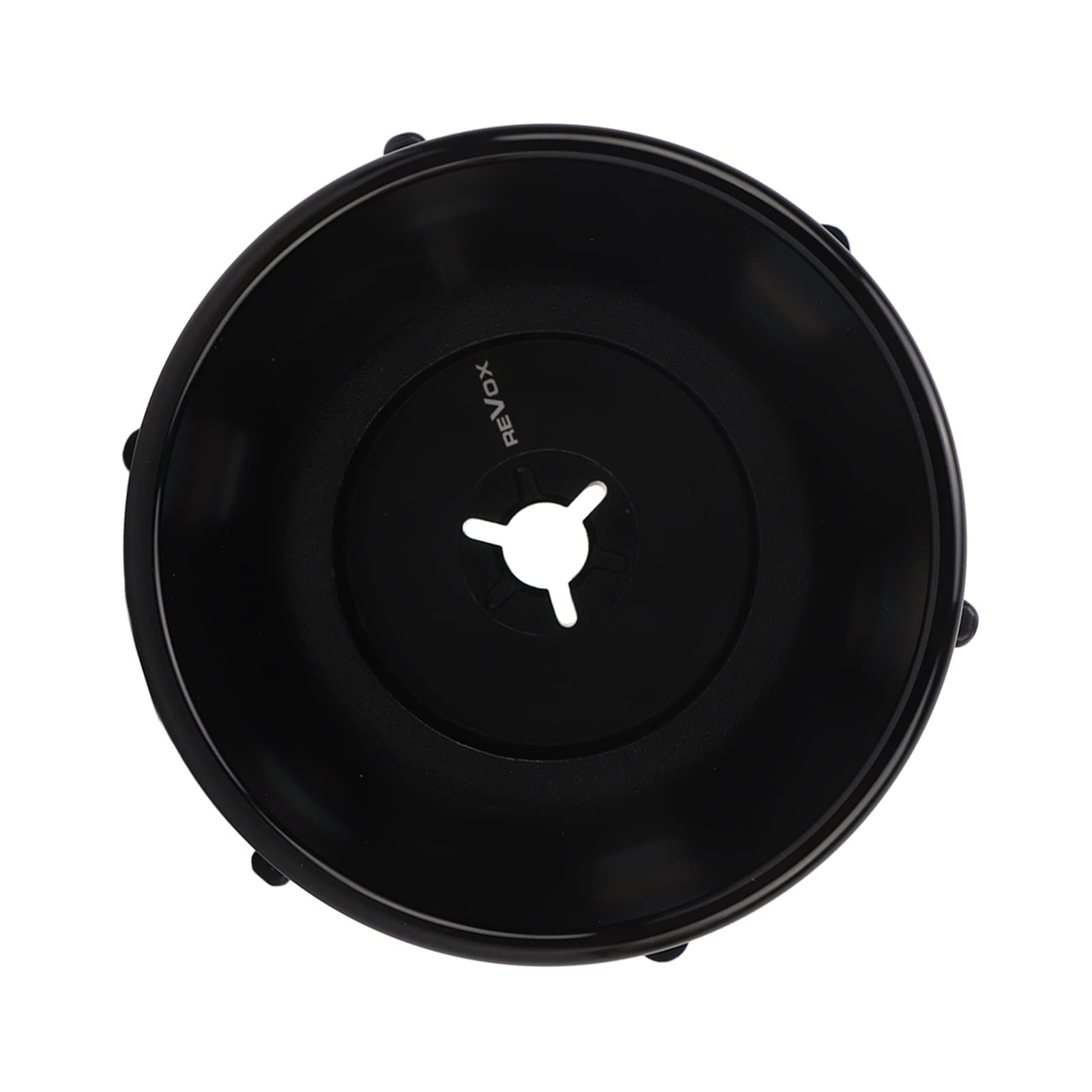 Adaptador de cubo NAB de 1 par 1 par, adaptador de cinta de aleación de aluminio de 10 pulgadas para carrete de carrete para grabadoras de cinta de carrete universal Studer (Negro)