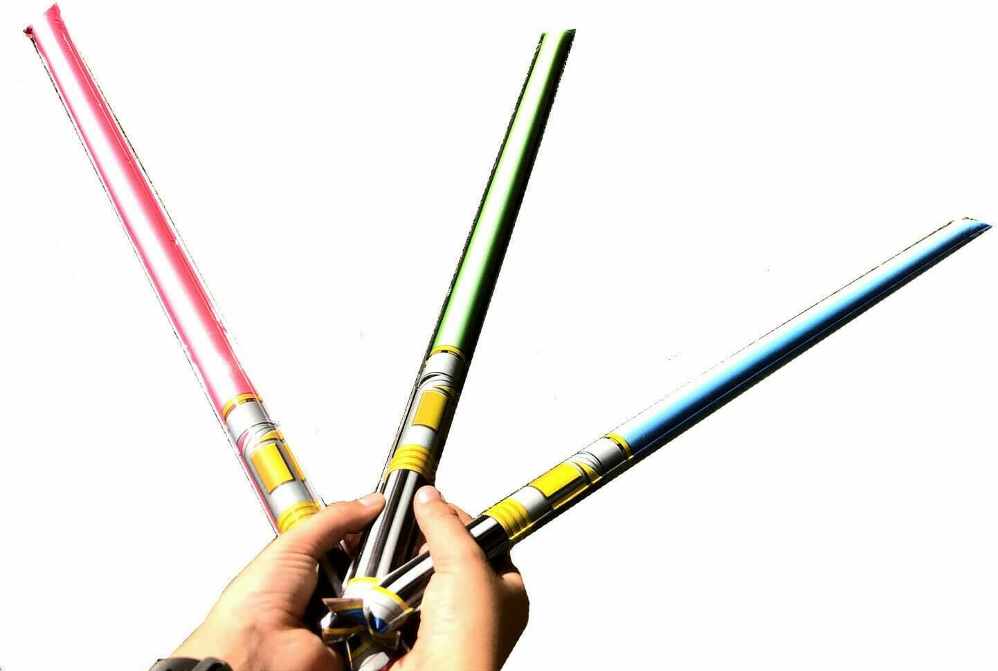 Quickdraw 36 x Inflatable Lightsaber 70 cm Shelf Inflatable Light Saber Sticks Balloon Party Blade Toy for Children