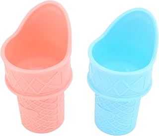 CHICIRIS Plastic Ice Cream Cone Holder, Reusable Food Grade Ice Cream
