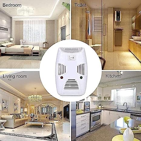 Image of Shyam Innovations Ultrasonic Rat & Rodent Pest Repeller with Covered Areas (Small)