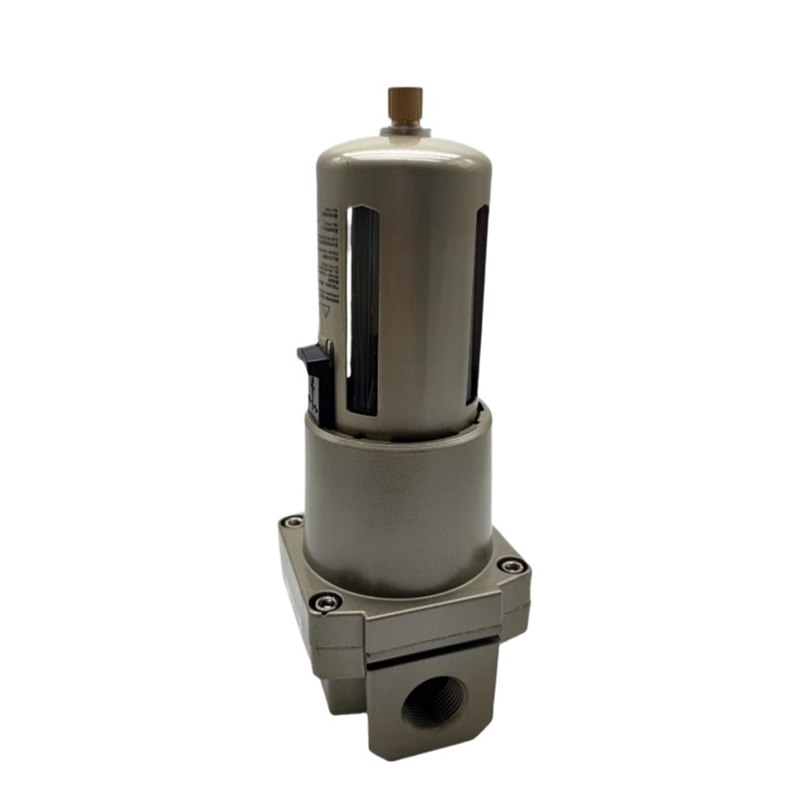 Bomba de Aire Compresor Filtro Humedad Trampa de Agua Colector de Aceite Presión Neumático Automático(AF5000-06D,Copper)