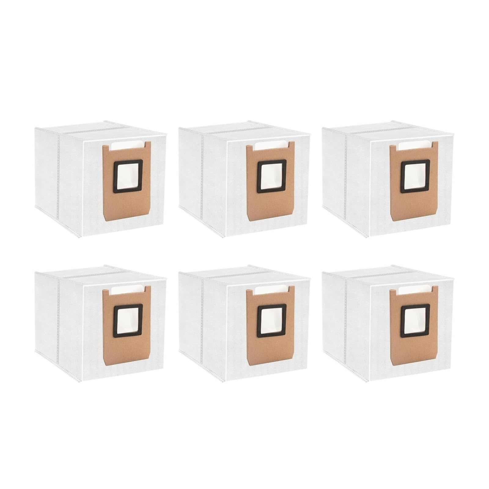 Compatible For Eufy E28 Omni/E25 Omni. Robot Vacuum Cleaner Dust Bag(6pcs)