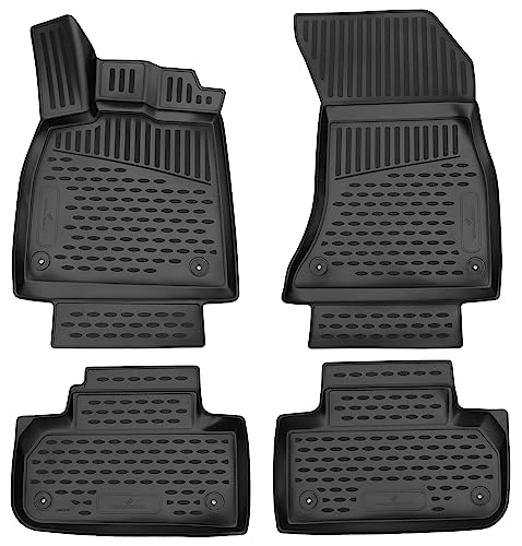 Tapis voiture en caoutchouc XTR sur mesure pour Audi Q5 2016-2024 Walser