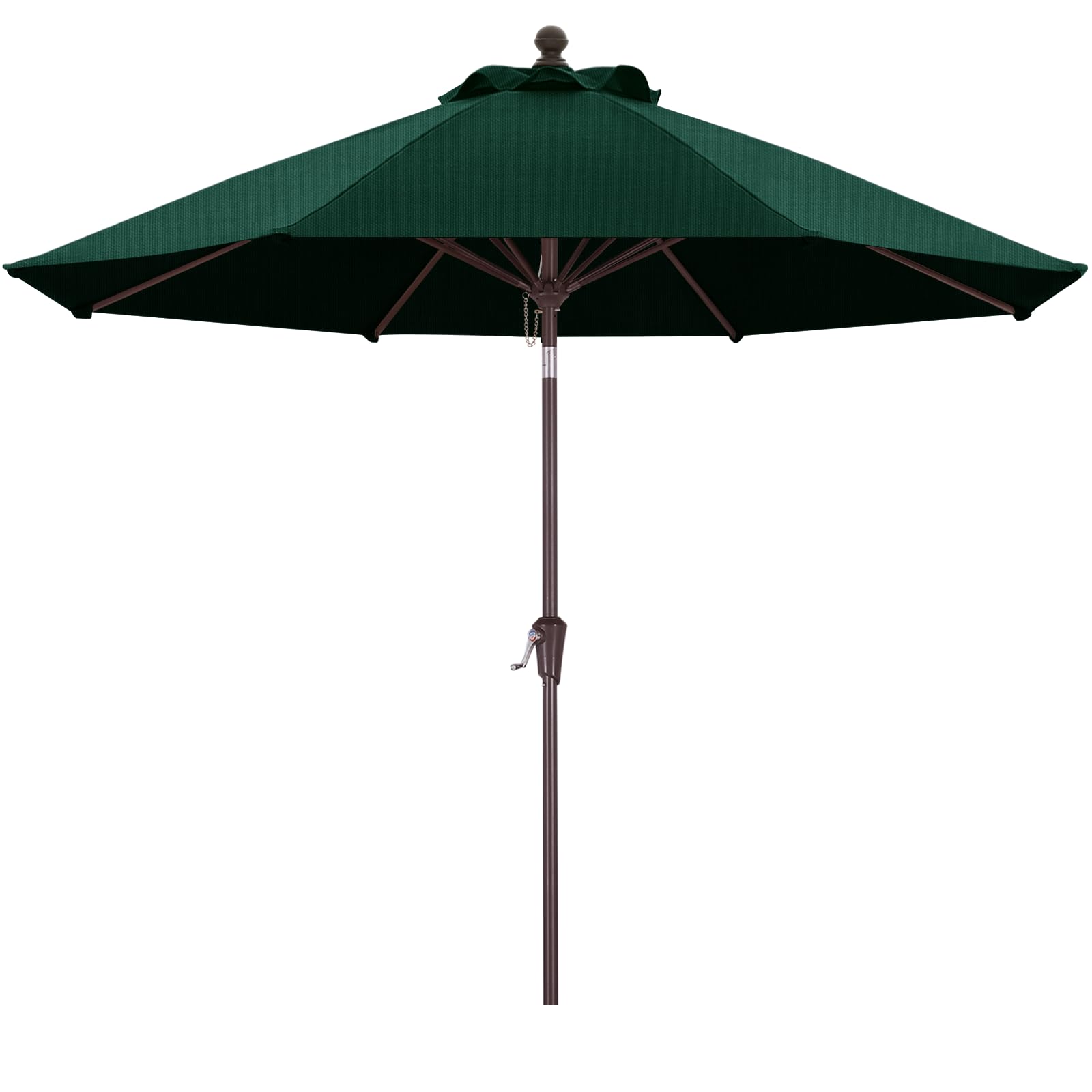 MasterCanopy Olefin 5-Year-Non-Fading Outdoor Patio Umbrella,Large UV Resistant Umbrella for Market Table -8 Ribs (2.7M,Forest Green) — image 1