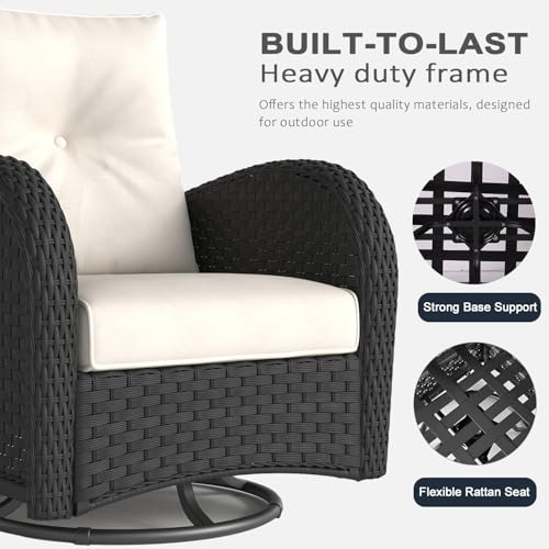 LayinSun-10-Pieces-Outdoor-Patio-Furniture-Set-with-Fire-Pit-Table-Rattan-Wicker-Sectional-Swivel-Rocker-Chairs-Sets LayinSun 10 Pieces Outdoor Patio Furniture Set with Fire Pit Table Rattan Wicker Sectional Swivel Rocker Chairs Sets