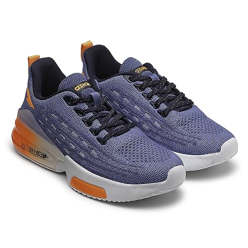 Image of ASIAN Boy's YODHA-05 Sport Running & Walking Shoes with Ultra Bounce Technology Lightweight Fabric Upper Phylon Outsole Casual Lace-Up Shoes for Kid's & Boy's
