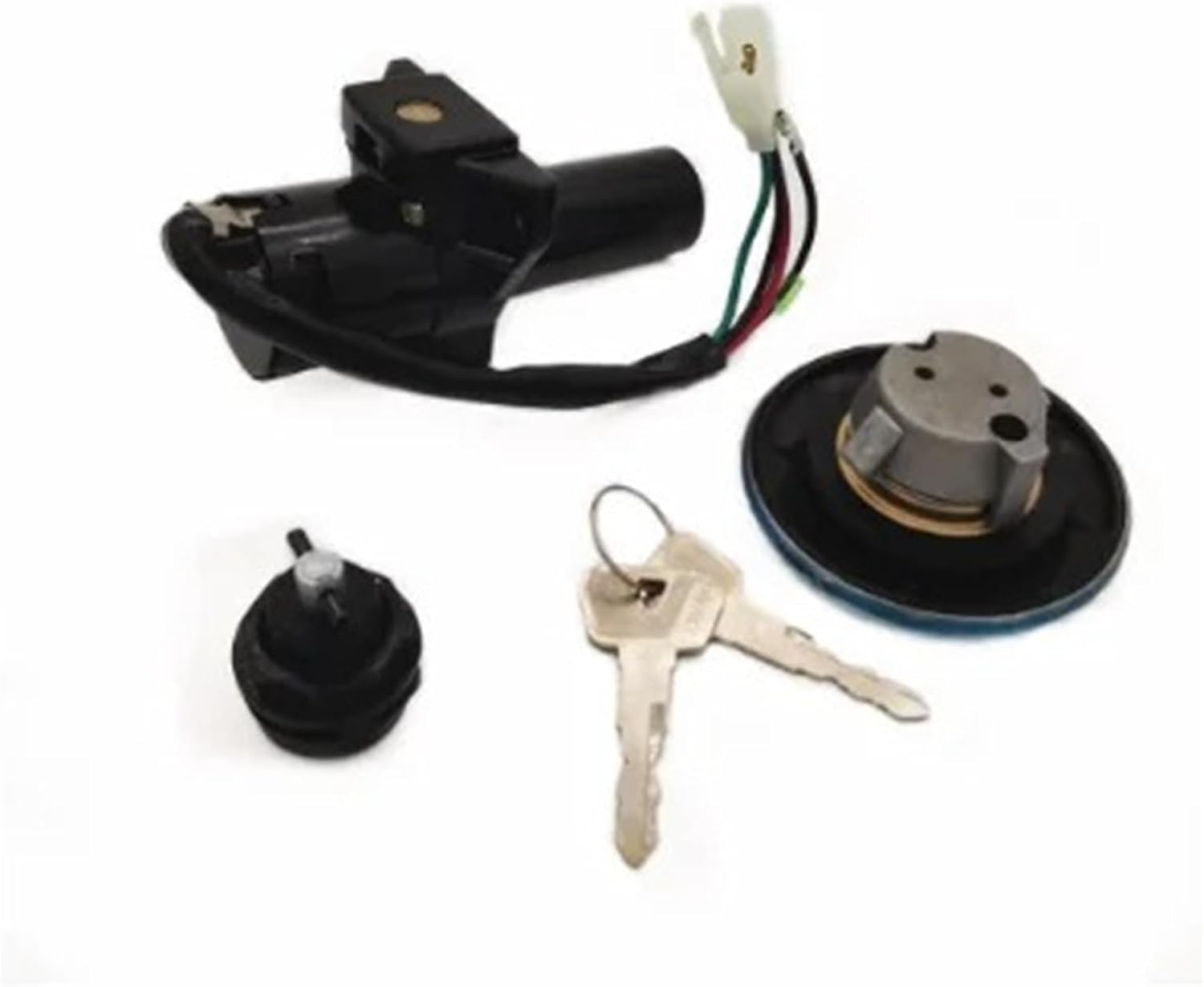 Fuel Tank Inner Cover, Car Fuel Tank Caps Tank Cover, For YBR 125 ED/ESD/SPD YS 125 2002-2013 Locking Fuel Tank Cap Cover Keys