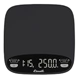 Versi Coffee Scale with Timer, Weigh up to 6.6 lbs / 3,000 Grams, Rechargeable - Black, Standard