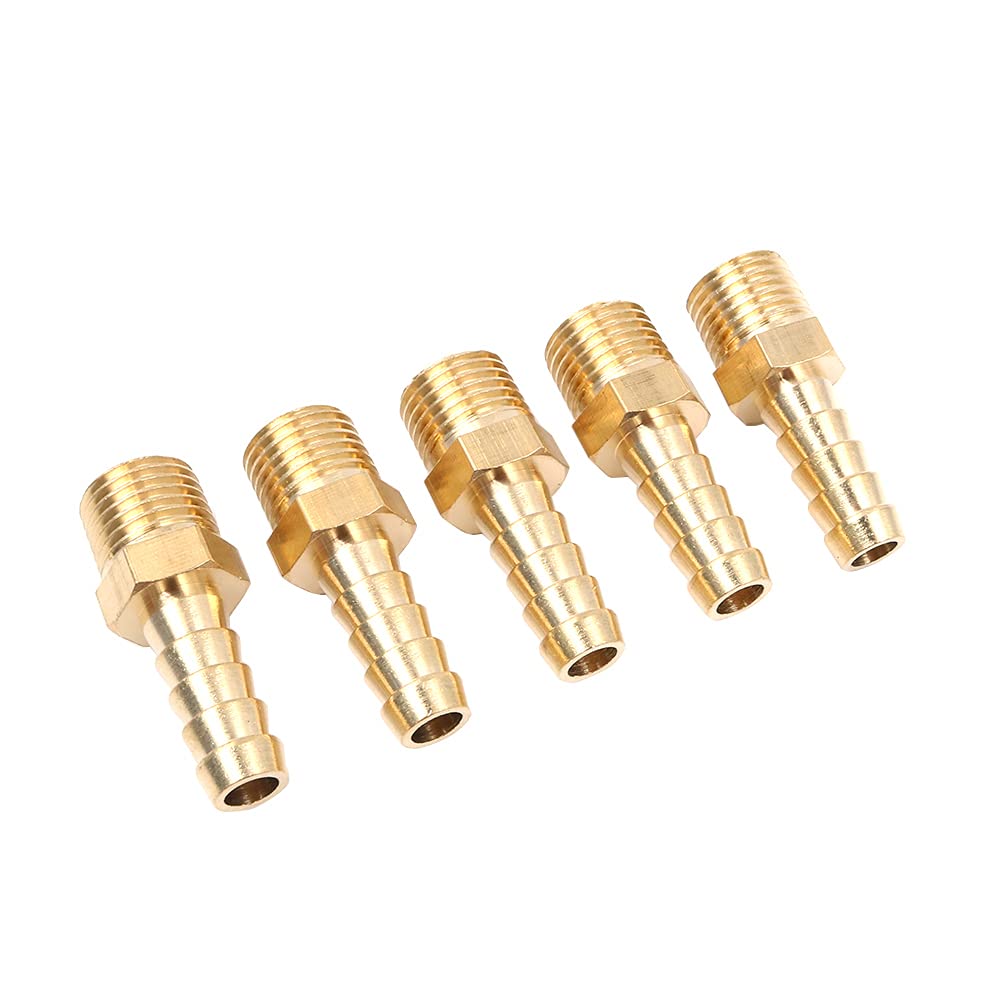 Raccordo A RSpinotto In Ottone 8mm X 1/4 - 3