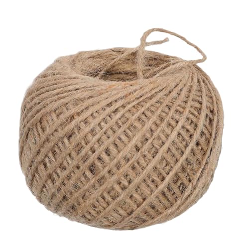 Ficelle de Jute – Corde Artisanale Naturelle, fìcelle d'emballage dè 164 Pieds d́e 3 mm, Cordon dë Tissage đ'em̀ballage ďe Bricolage, Fourniture dė Cadeaux d́e Mariage | Fičelle Rustique pour