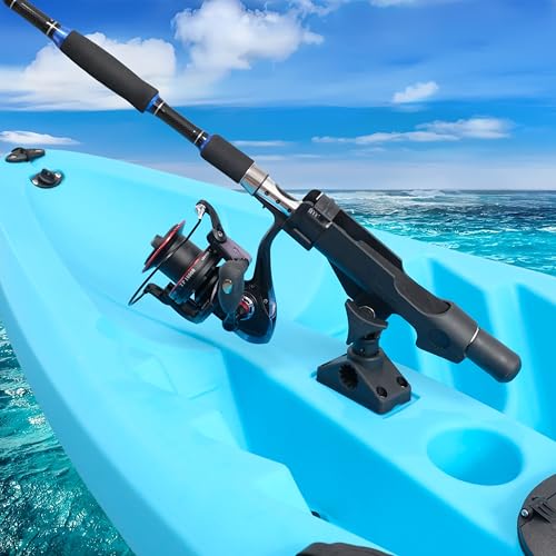 Support de canne à pêche orientable et base latérale renforcée pack de 2 - 4