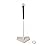 Champion Sports Batting Tee Trainer -Mounted Adjustable Telescopic Batting Tee - 21 to 35