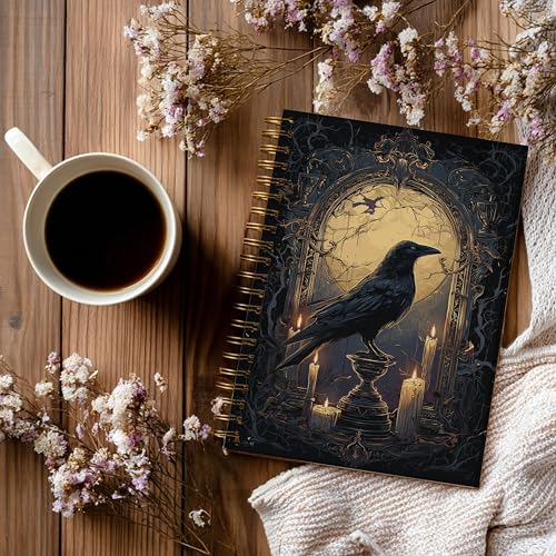 Journal de sorcière vintage A5 à spirale pour vos notes et secrets - 4
