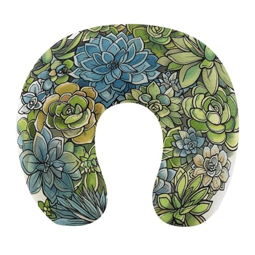 Almohada cuello espuma viscoelástica tamaño único cervical miniatura 1
