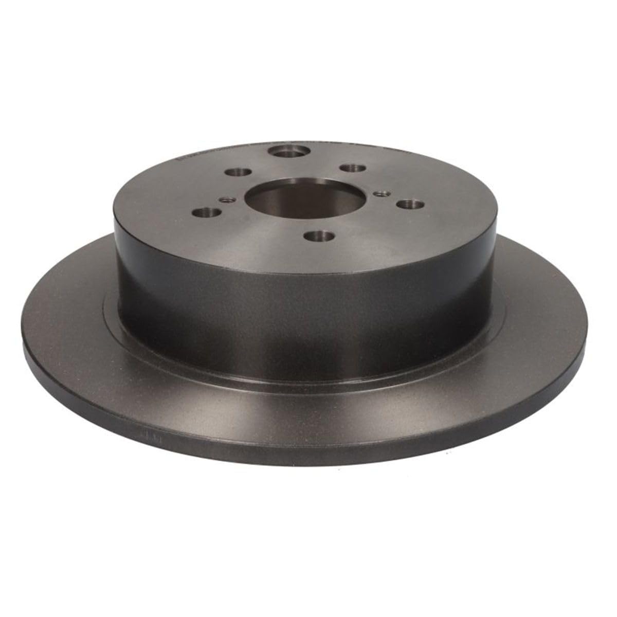 Photo 1 of Brembo 08.C661.11 UV Coated solid Rear Brake Rotor SUBARU OE# 26700FJ000