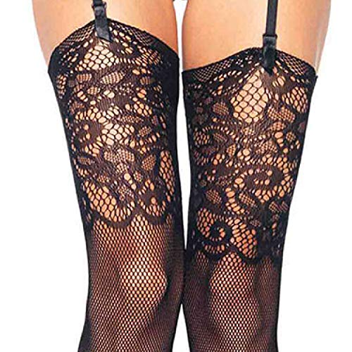 Leg Avenue womens Hosiery Lace Thigh Highs - Image 3